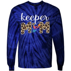 Proud Soccer Goalkeeper Mom Of A Soccer Tie-Dye Long Sleeve Shirt