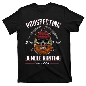 Prospecting Silver & Gold Bumble Hunting Since 1964 T-Shirt