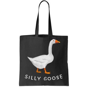 Playful Silly Goose Design Quirky And Fun Tote Bag