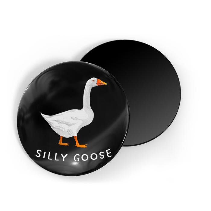 Playful Silly Goose Design Quirky And Fun Magnet