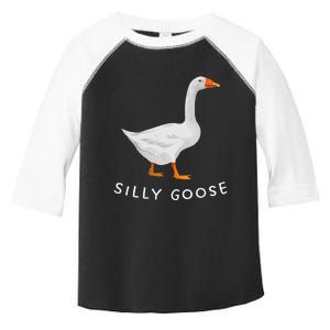 Playful Silly Goose Design Quirky And Fun Toddler Fine Jersey T-Shirt