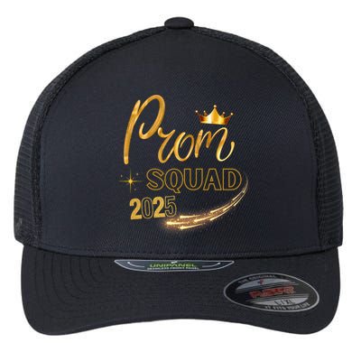 Prom Squad Graduation Class Of 2025 Party Matching Group  Flexfit Unipanel Trucker Cap