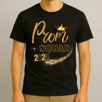 Prom Squad Graduation Class Of 2025 Party Matching Group  T-Shirt
