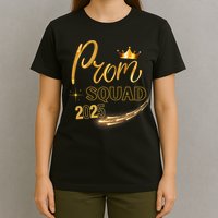Prom Squad Graduation Class Of 2025 Party Matching Group  T-Shirt
