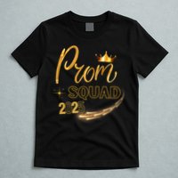 Prom Squad Graduation Class Of 2025 Party Matching Group  T-Shirt