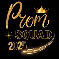 Prom Squad Graduation Class Of 2025 Party Matching Group  T-Shirt