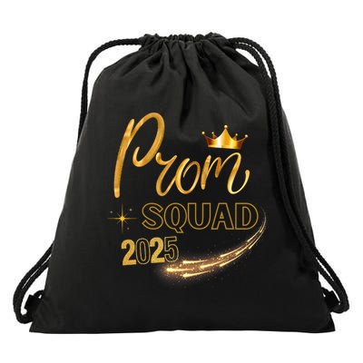Prom Squad Graduation Class Of 2025 Party Matching Group  Drawstring Bag