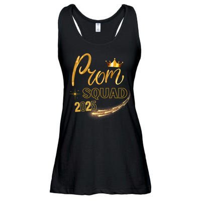 Prom Squad Graduation Class Of 2025 Party Matching Group  Ladies Essential Flowy Tank