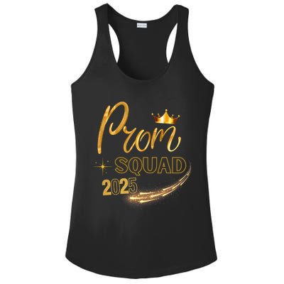 Prom Squad Graduation Class Of 2025 Party Matching Group  Ladies PosiCharge Competitor Racerback Tank