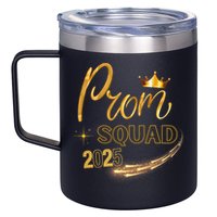 Prom Squad Graduation Class Of 2025 Party Matching Group  12oz Stainless Steel Coffee Mug