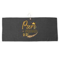 Prom Squad Graduation Class Of 2025 Party Matching Group  Large Microfiber Waffle Golf Towel