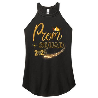 Prom Squad Graduation Class Of 2025 Party Matching Group  Women's Perfect Tri Rocker Tank