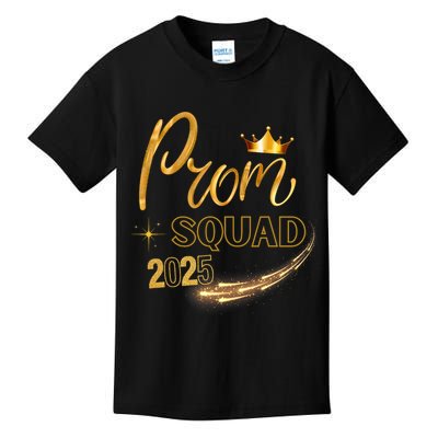 Prom Squad Graduation Class Of 2025 Party Matching Group  Kids T-Shirt