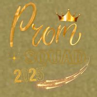 Prom Squad Graduation Class Of 2025 Party Matching Group  Garment-Dyed Women's Muscle Tee