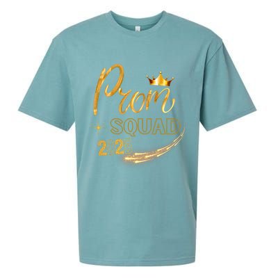 Prom Squad Graduation Class Of 2025 Party Matching Group  Sueded Cloud Jersey T-Shirt