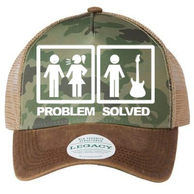 Problem Solved Guitar Legacy Tie Dye Trucker Hat