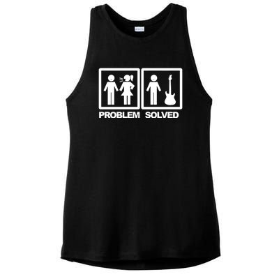 Problem Solved Guitar Ladies PosiCharge Tri-Blend Wicking Tank