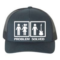 Problem Solved Guitar Yupoong Adult 5-Panel Trucker Hat