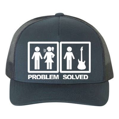 Problem Solved Guitar Yupoong Adult 5-Panel Trucker Hat