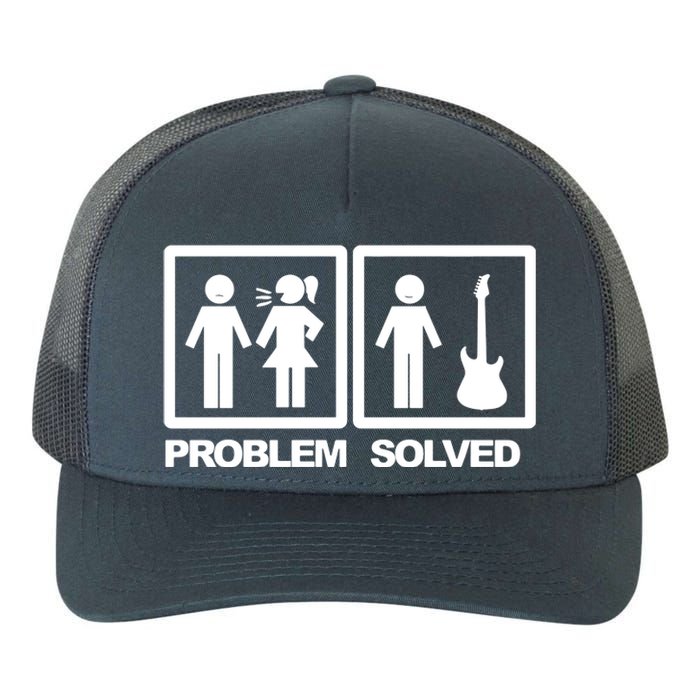 Problem Solved Guitar Yupoong Adult 5-Panel Trucker Hat