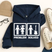 Problem Solved Guitar Hoodie