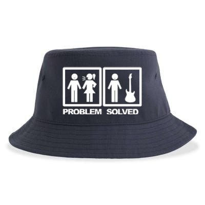 Problem Solved Guitar Sustainable Bucket Hat