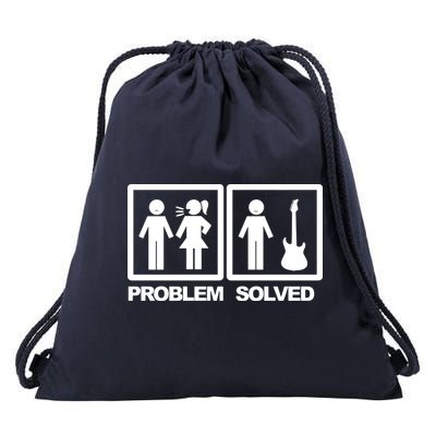 Problem Solved Guitar Drawstring Bag