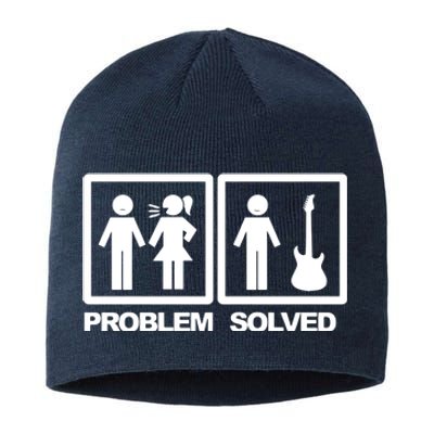 Problem Solved Guitar Sustainable Beanie