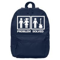 Problem Solved Guitar 16 in Basic Backpack