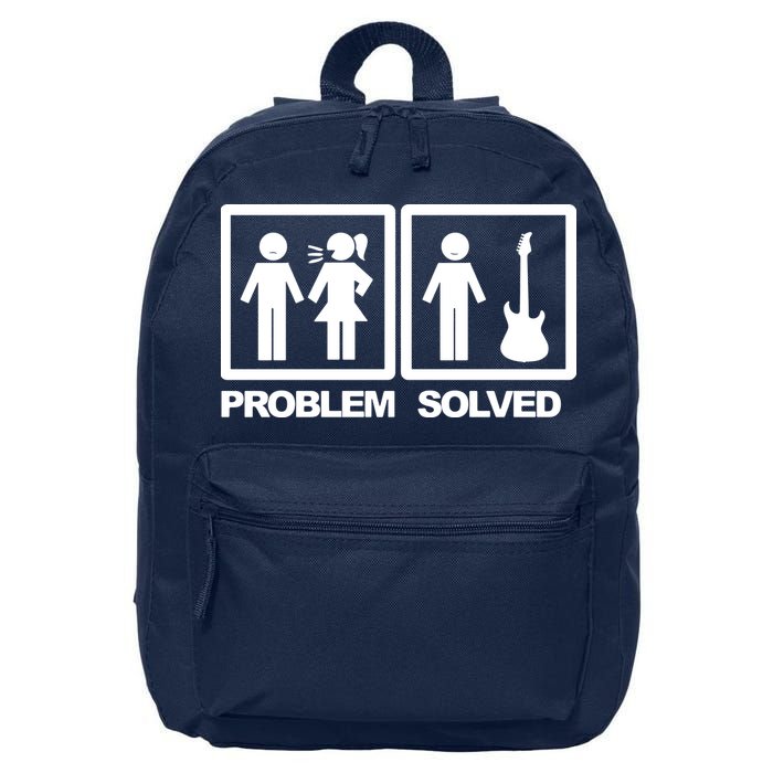 Problem Solved Guitar 16 in Basic Backpack