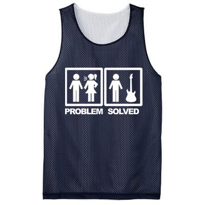 Problem Solved Guitar Mesh Reversible Basketball Jersey Tank