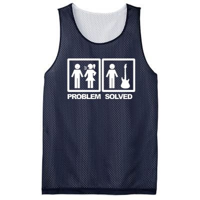 Problem Solved Guitar Mesh Reversible Basketball Jersey Tank