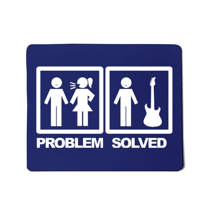 Problem Solved Guitar Mousepad