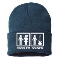 Problem Solved Guitar Sustainable Knit Beanie