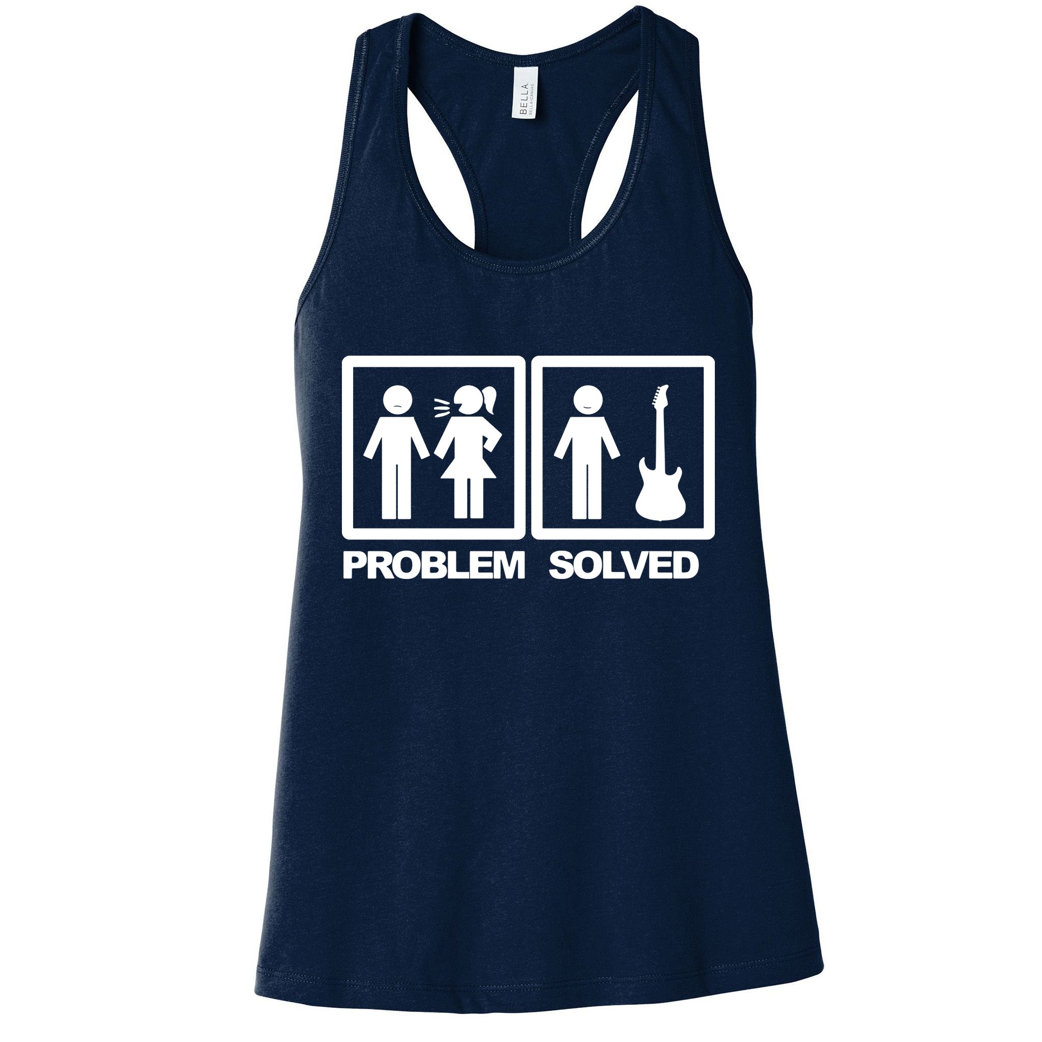 Problem Solved Guitar Womens Tank Top
