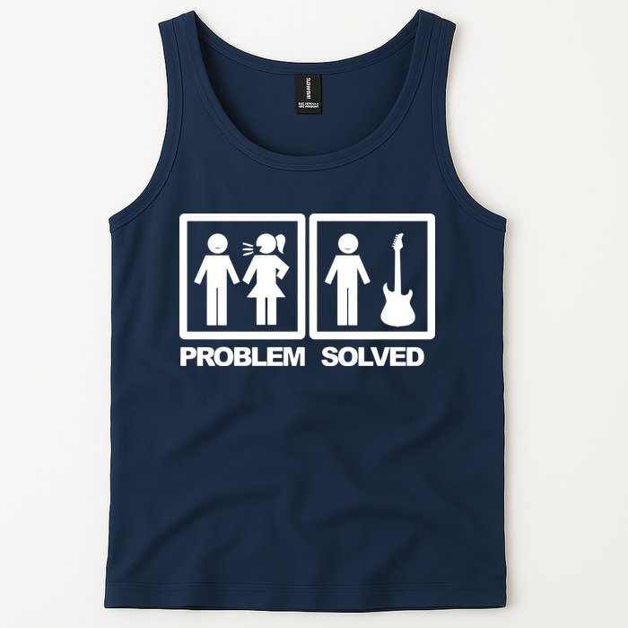 Problem Solved Guitar Tank Top