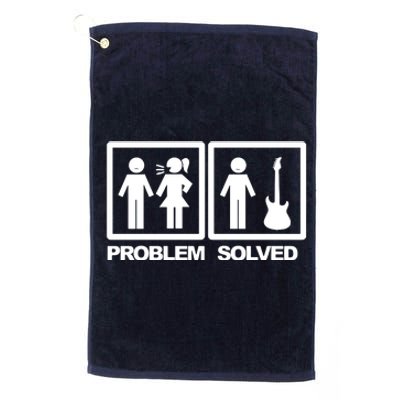 Problem Solved Guitar Platinum Collection Golf Towel