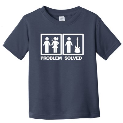 Problem Solved Guitar Toddler T-Shirt