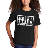 Problem Solved Guitar Kids T-Shirt