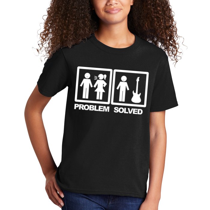 Problem Solved Guitar Kids T-Shirt