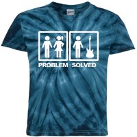 Problem Solved Guitar Kids Tie-Dye T-Shirt