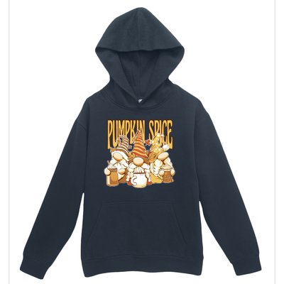 Pumpkin Spice Gnomes Autumn Lover Urban Pullover Hoodie