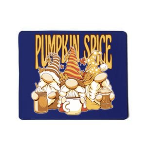 Pumpkin Spice Gnomes Autumn Lover Mousepad