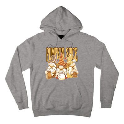 Pumpkin Spice Gnomes Autumn Lover Tall Hoodie