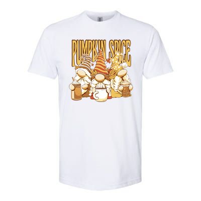 Pumpkin Spice Gnomes Autumn Lover Softstyle CVC T-Shirt