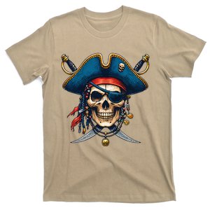 Pirate Skull Halloween T-Shirt