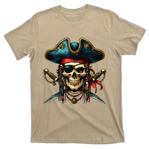 Pirate Skull Halloween T-Shirt