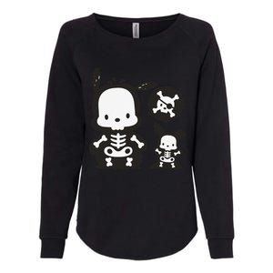 Pochacco Skeleton Halloween Sweat Womens California Wash Sweatshirt