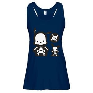 Pochacco Skeleton Halloween Sweat Ladies Essential Flowy Tank