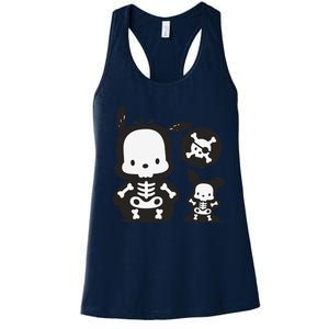 Pochacco Skeleton Halloween Sweat Women's Racerback Tank